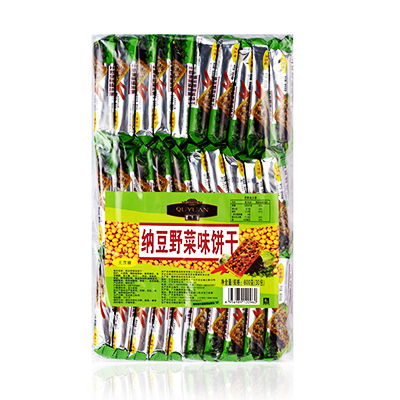 趣园600克纳豆野菜/海苔饼干